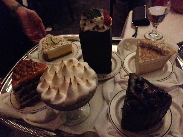 dessert tray